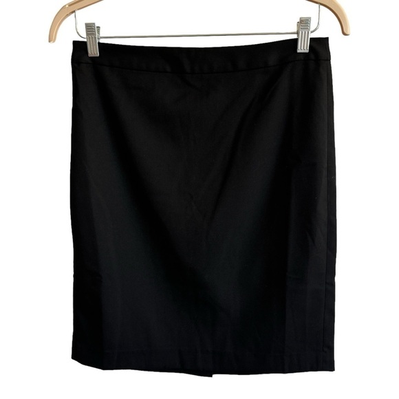 Banana Republic Black Knee-Length Pencil Skirt, Size 8 - Picture 1 of 4